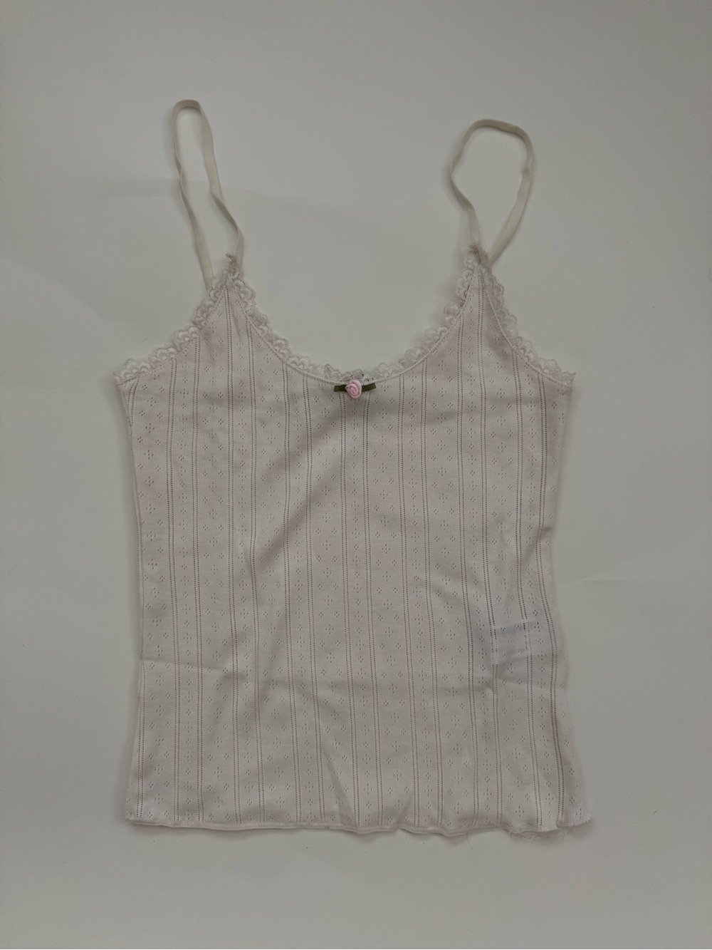 Zara BNWT small pointelle cami